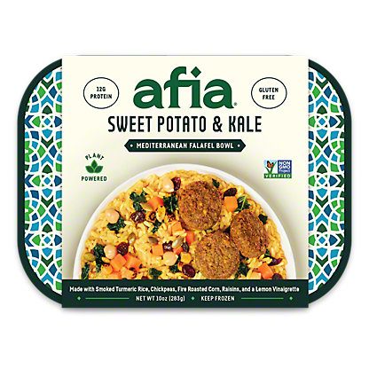 AFIA SWEET POTATO & KALE FALAFEL 10OZ
