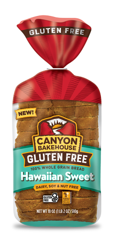 CANYON HAWAIIAN SWEET BREAD GLUTEN FREE 18OZ