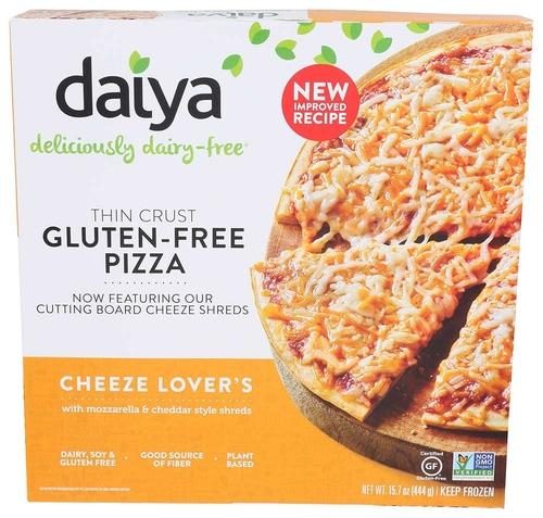 DAIYA CHEESE LOVERS GLUTEN FREE PIZZA 15.7OZ
