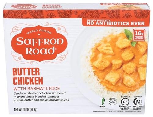 SAFFRON ROAD BUTTER CHICKEN 10 OZ