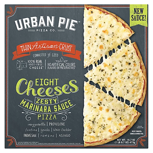 URBAN ARTISAN 8 CHEESE PIZZA 16.7OZ
