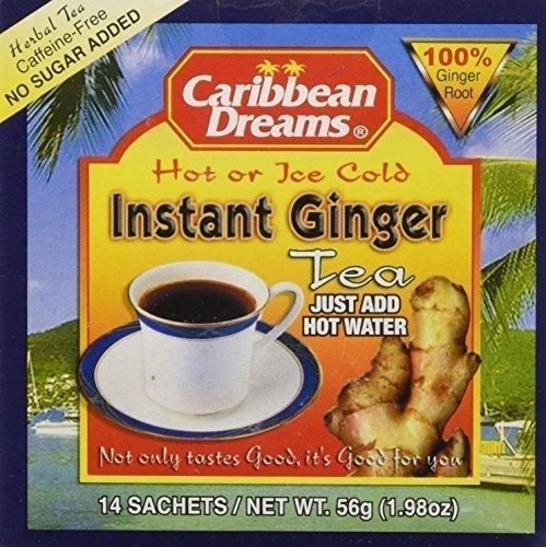 CARIBBEAN DREAM INSTANT GINGER UNSWEETNED 2.5OZ