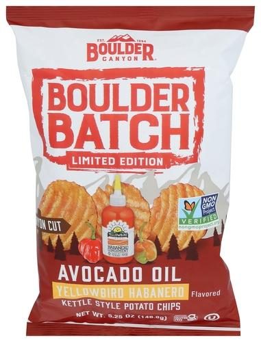 BOULDER YELLOW BIRD HABANERO CHIPS 5.25OZ