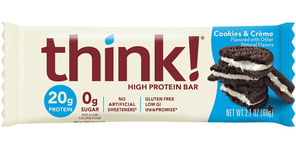 THINK COOKIES & CREAM BAR 2.1OZ