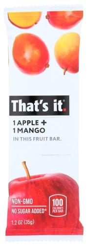 THATS IT APPLE MANGO BAR 1.2OZ