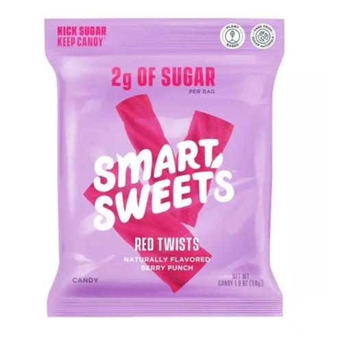 SMARTSWEETS RED TWISTS LICORICE 1.8OZ