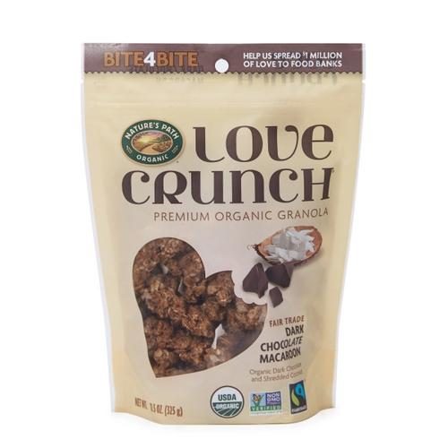 NATURE'S PATH DARK CHOCOLATE MACAROON LOVE CRUNCH GRANOLA 11.5OZ
