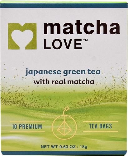 MATCHA LOVE JAPANESE GREEN TEA 10CT