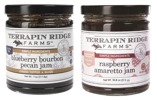 TERRAPIN RIDGE BLUEBERRY BOURBON PECAN JAM 11OZ