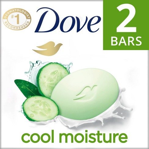 DOVE COOL MOISTURE BAR 2PK 4OZ