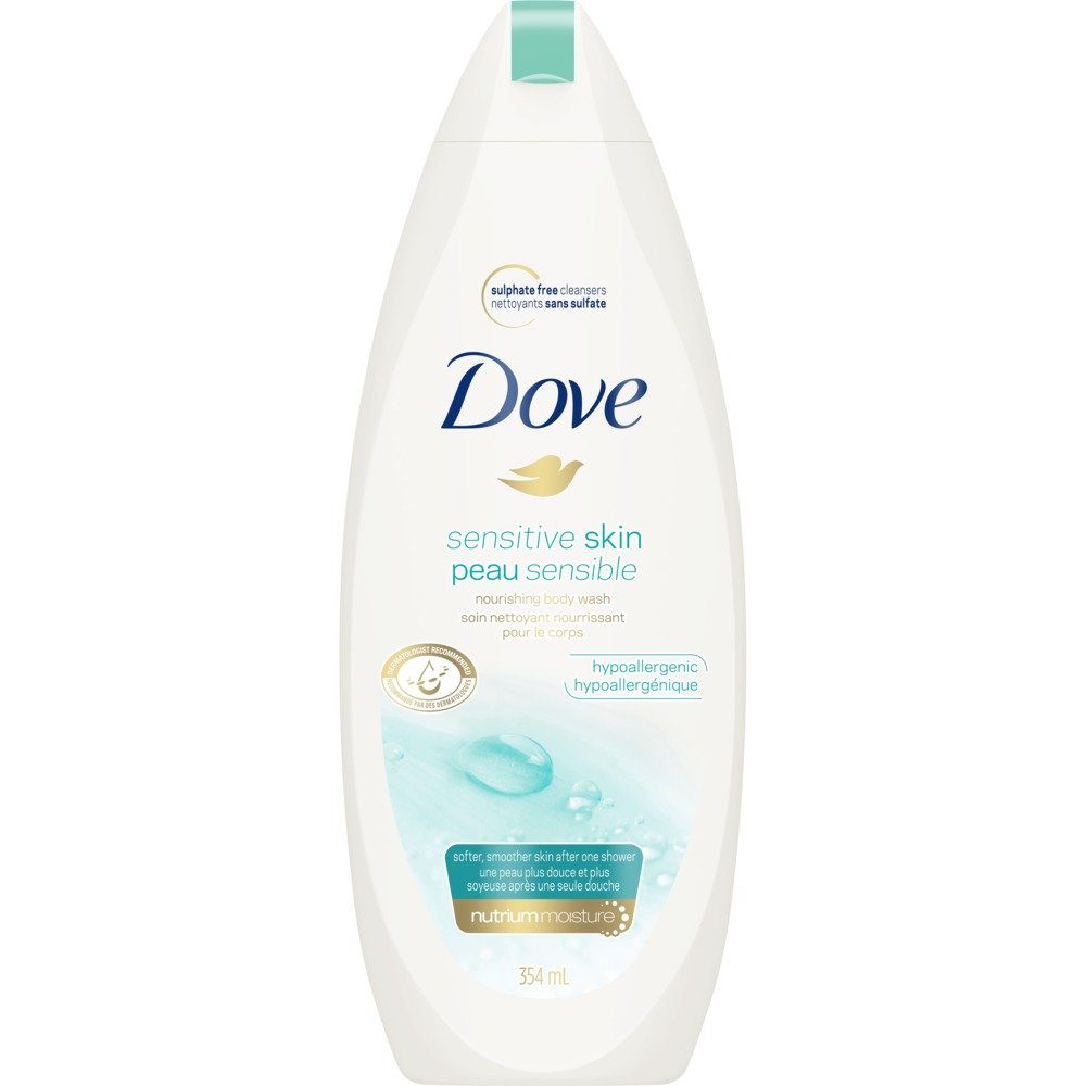 DOVE BODY WASH SENSETIVE 12OZ