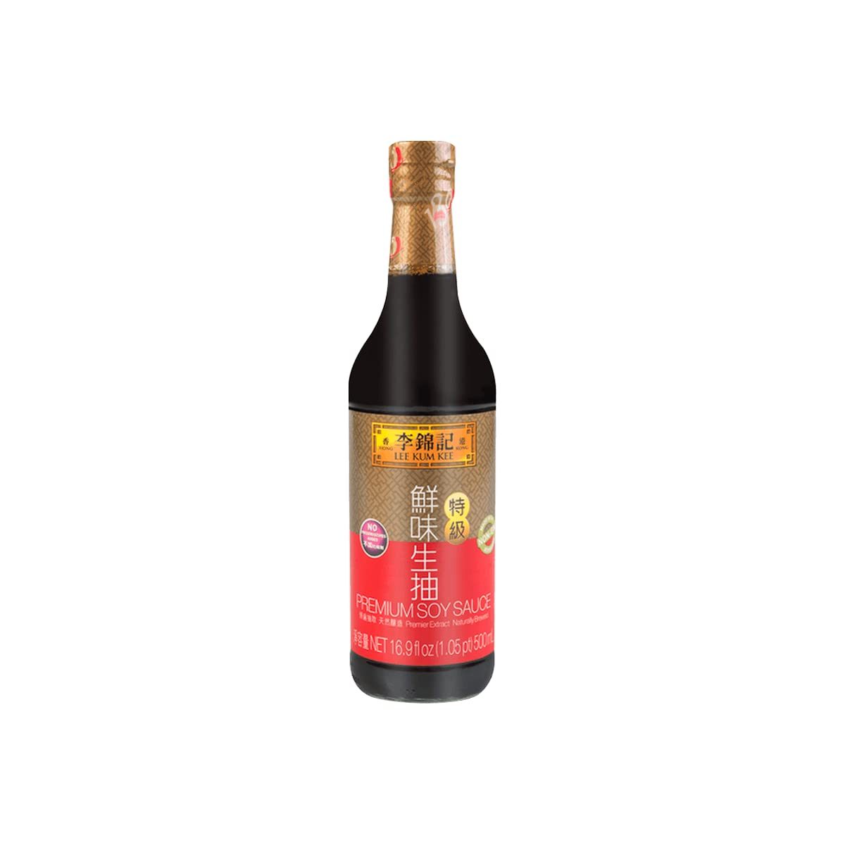 LEE KUM KEE PREMIUM SOY SAUCE 16.9OZ