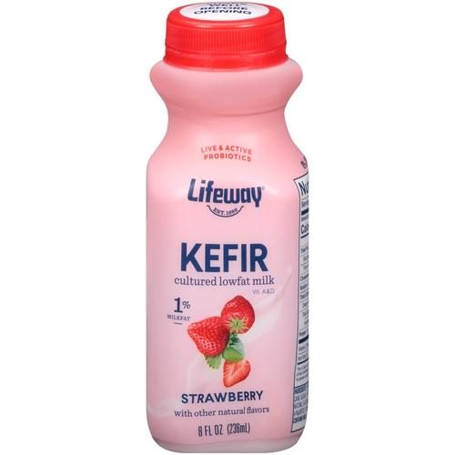 LIFEWAY STRAWBERRY KEFIR 8OZ
