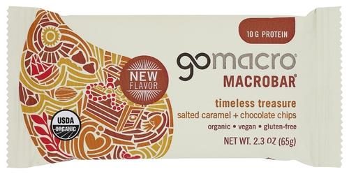 GOMACRO BAR SALTED CARAMEL 2.3OZ