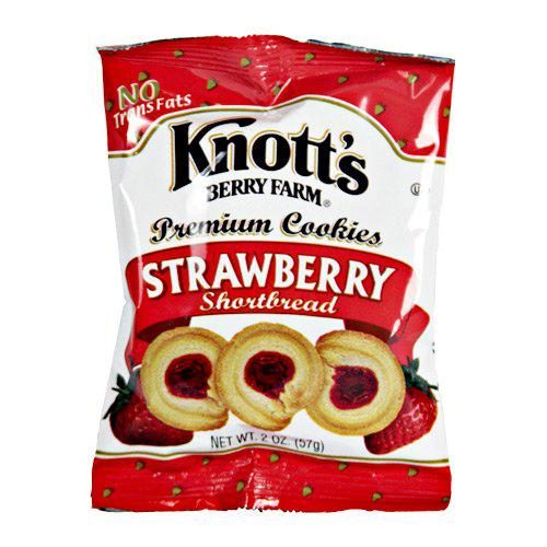 KNOTTS STRAWBERRY SHORTBREAD 2OZ
