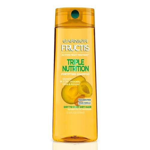 GARNIER FRUCTIS TRIPLE NUTRION SHAMPOO 12OZ