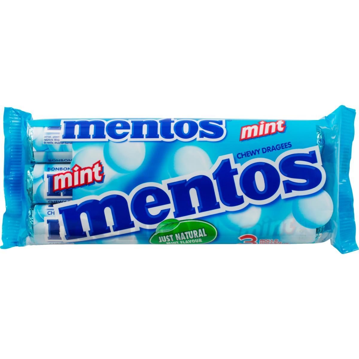 MENTOS MINT FLAVOR 38G