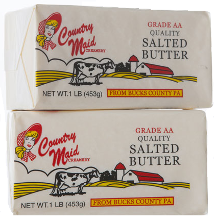 COUNTRY MAID SALTED BUTTER 16OZ