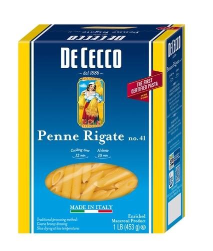 DE CECCO PASTA PENNE RIGATE 16 OZ