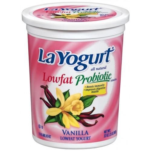 LA YOGURT VANILLA 32OZ