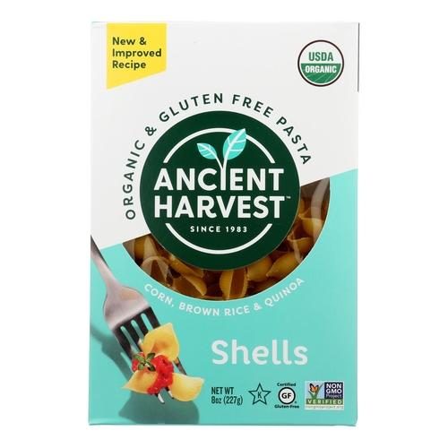 ANCIENT HARVEST GLUTEN FREE PASTA SHELLS 8OZ