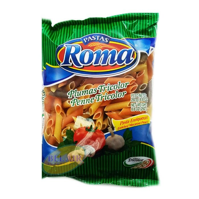 ROMA TRI COLOR PENNE 250GM