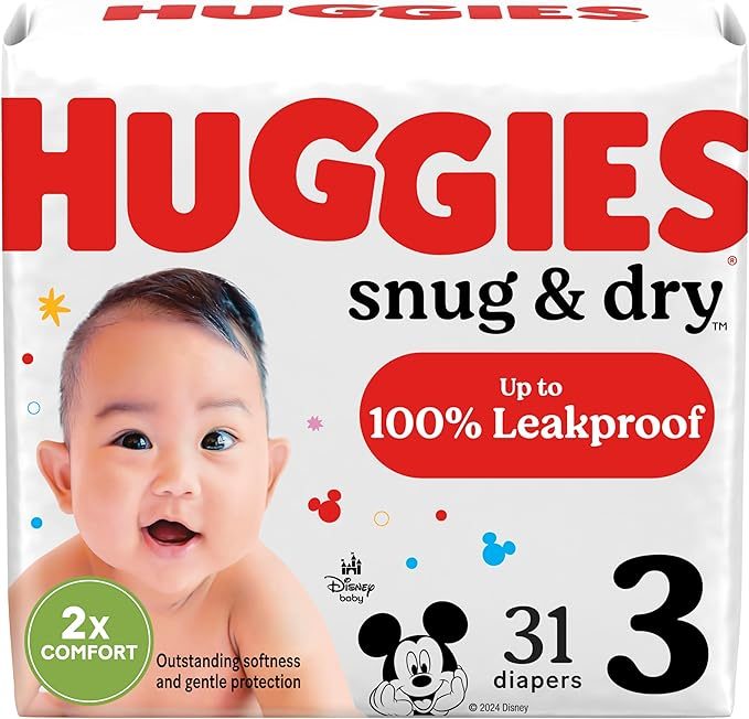 HUGGIES SNUG & DRY SIZE 3 JUMBO