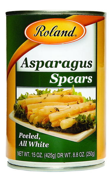 ROLAND WHITE ASPARAGUS WHOLE SPEARS 15OZ