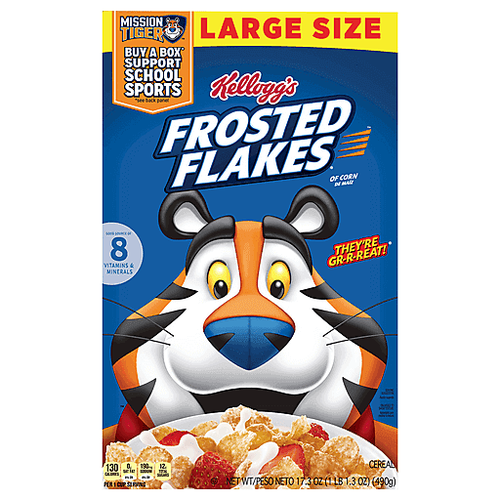 KELLOGG'S FROSTED FLAKES 17.3OZ