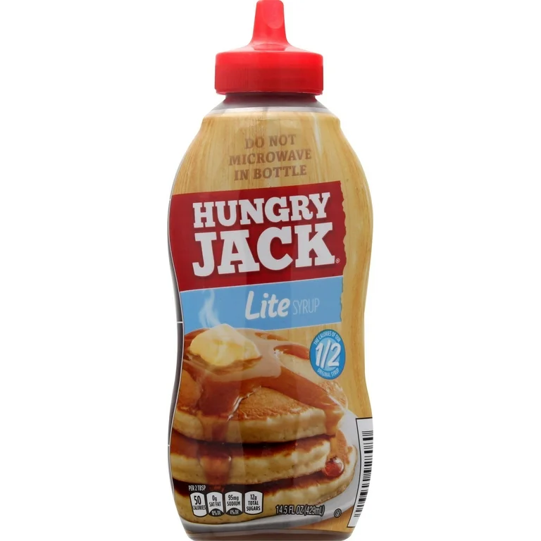 HUNGRY JACK PANCAKE SYURP LITE 14.5OZ