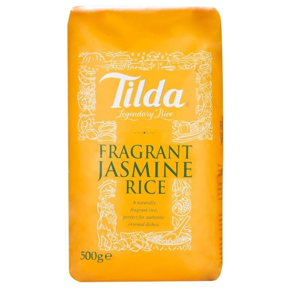 TILDA FRAGRANT JASMINE RICE 500G