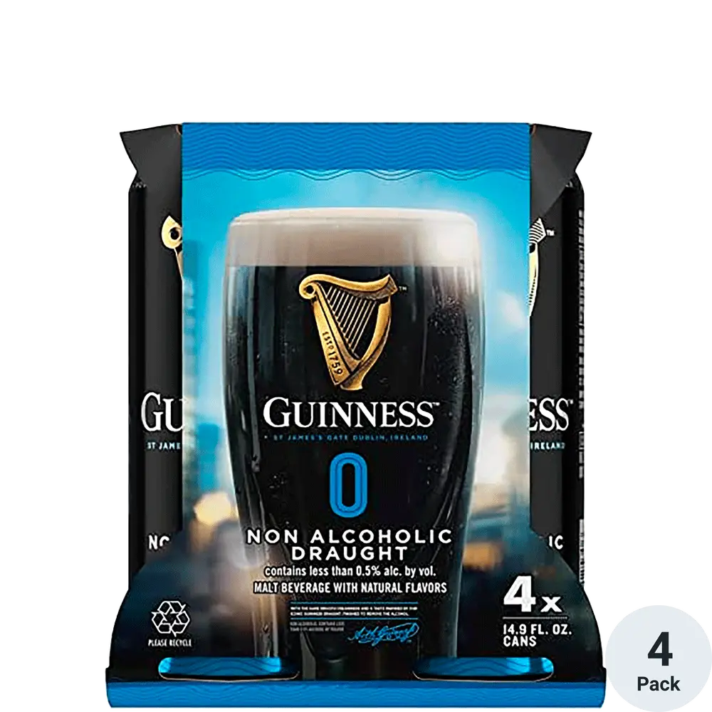 GUINNESS DRAUGHT 0% 4PK