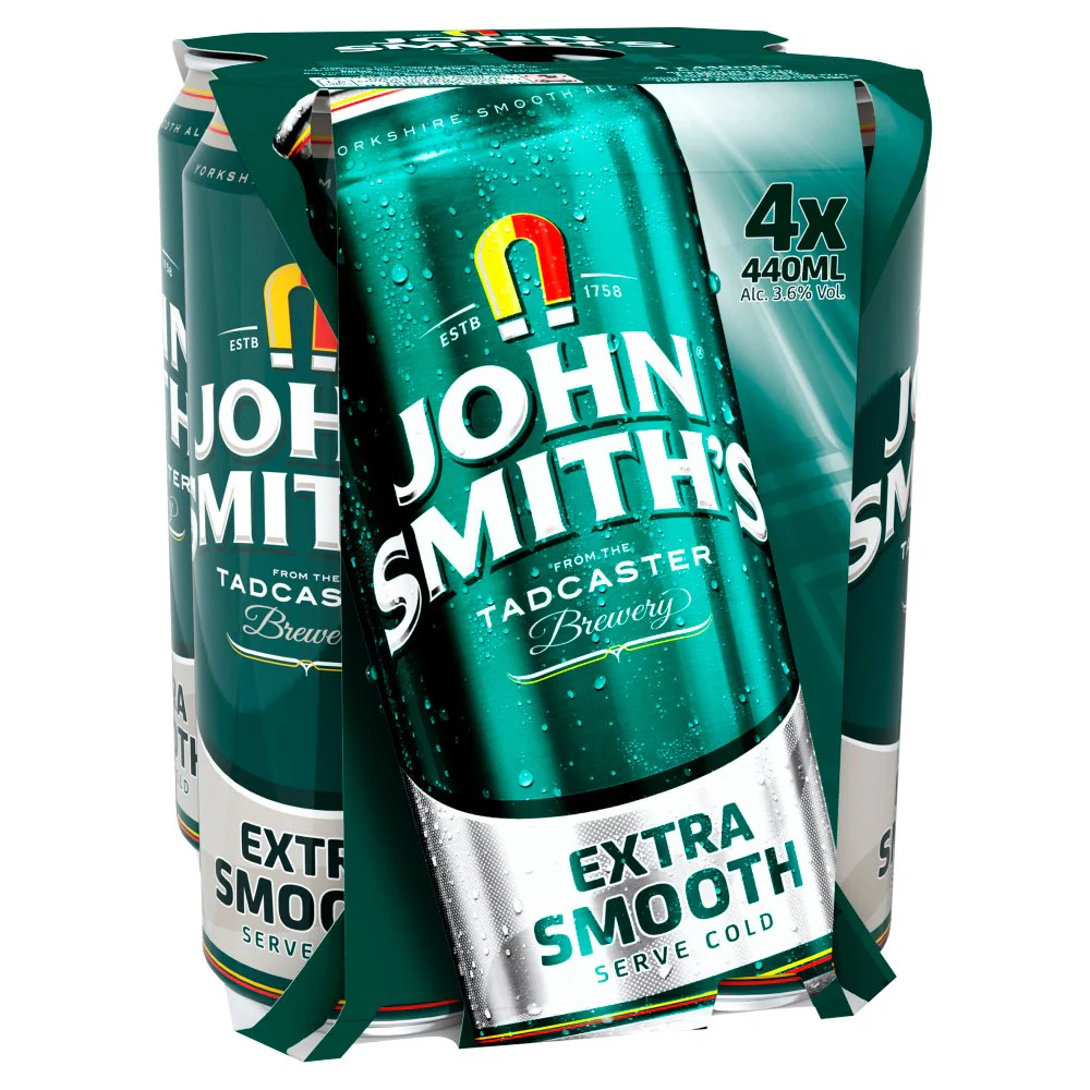 JOHN SMITH'S EXTRA SMOOTH 3.4% 440ML