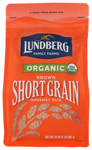 ORGANIC SHORT GRAIN BROWN RICE 32OZ