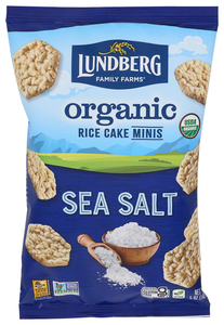 LDB ORGANIC SEA SALT RICE CAKE MINIS