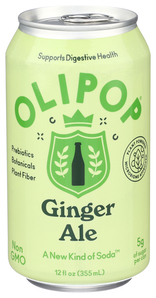 OLIPOP GINGER ALE  12FZ