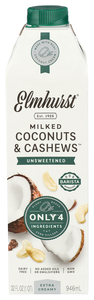 ELMHURST CASHEW COCONUT UNSWTENED 32FZ