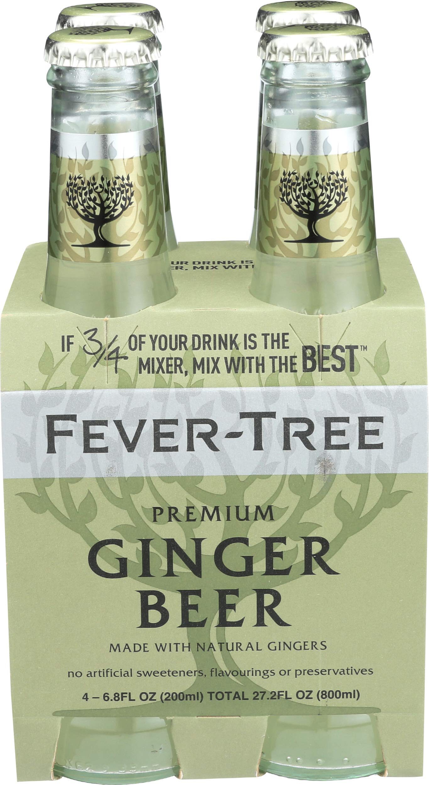 FEVER TREE PREMIUM GINGER BEER 200ML