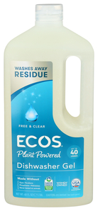ECOS FREE & CLEAR DISHMATE 40OZ