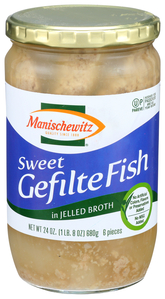 MANISCHEWITZ JELLIED GEFITE FISH 24OZ