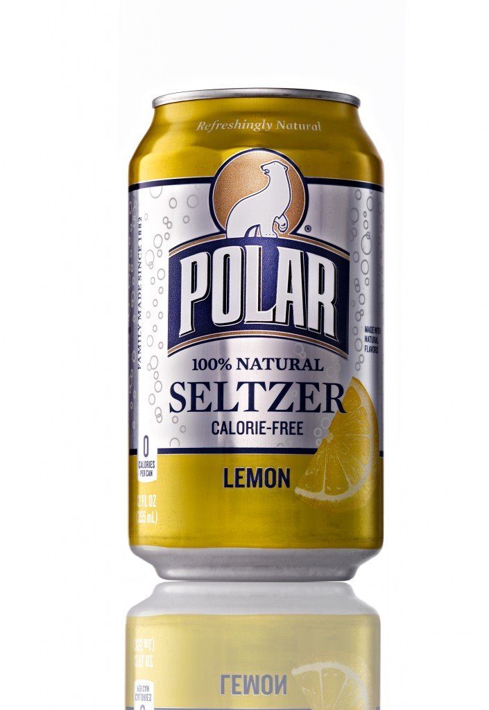 POLAR SELTZER LEMON C/FREE 12OZ