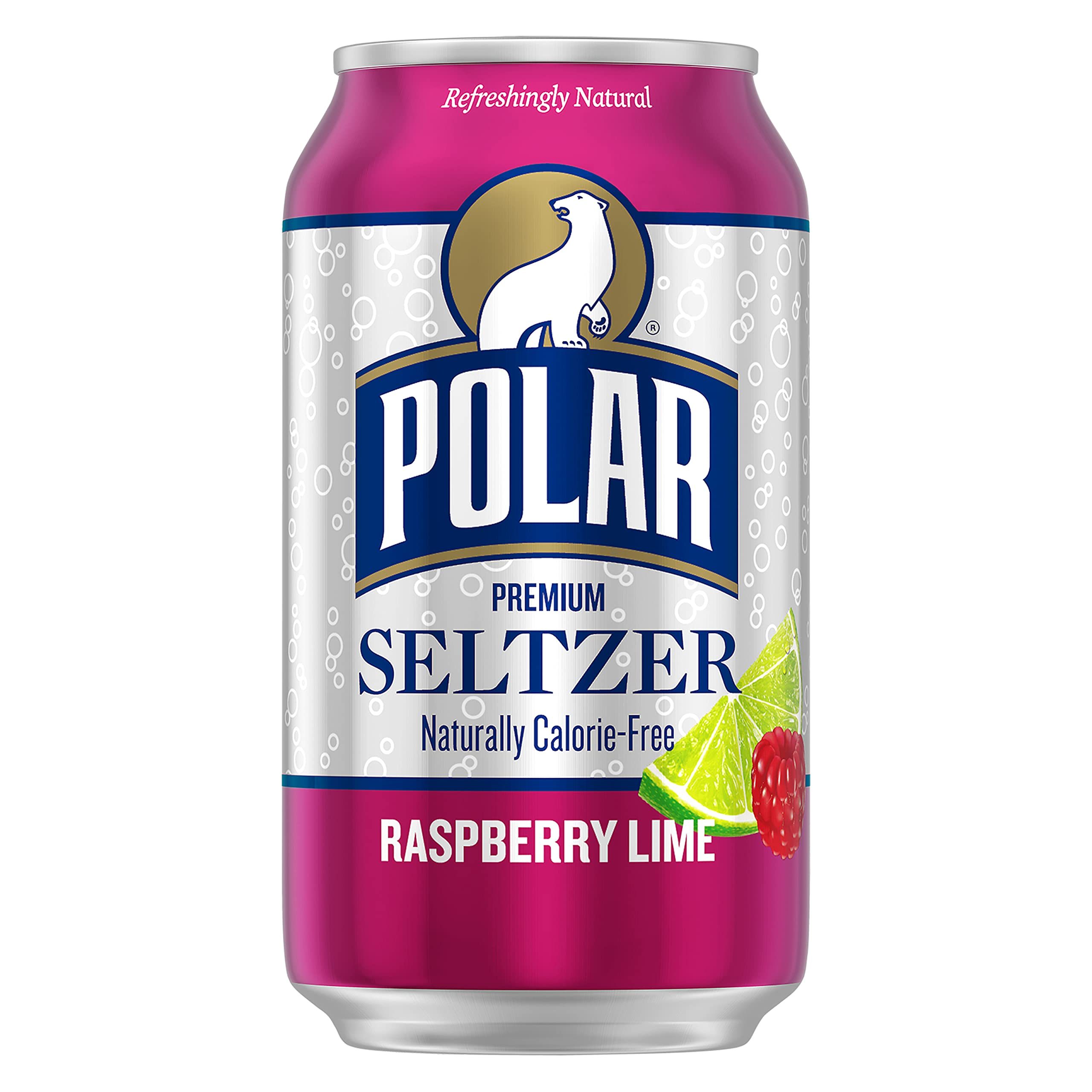 POLAR SELTZER RASPBERRY12OZ