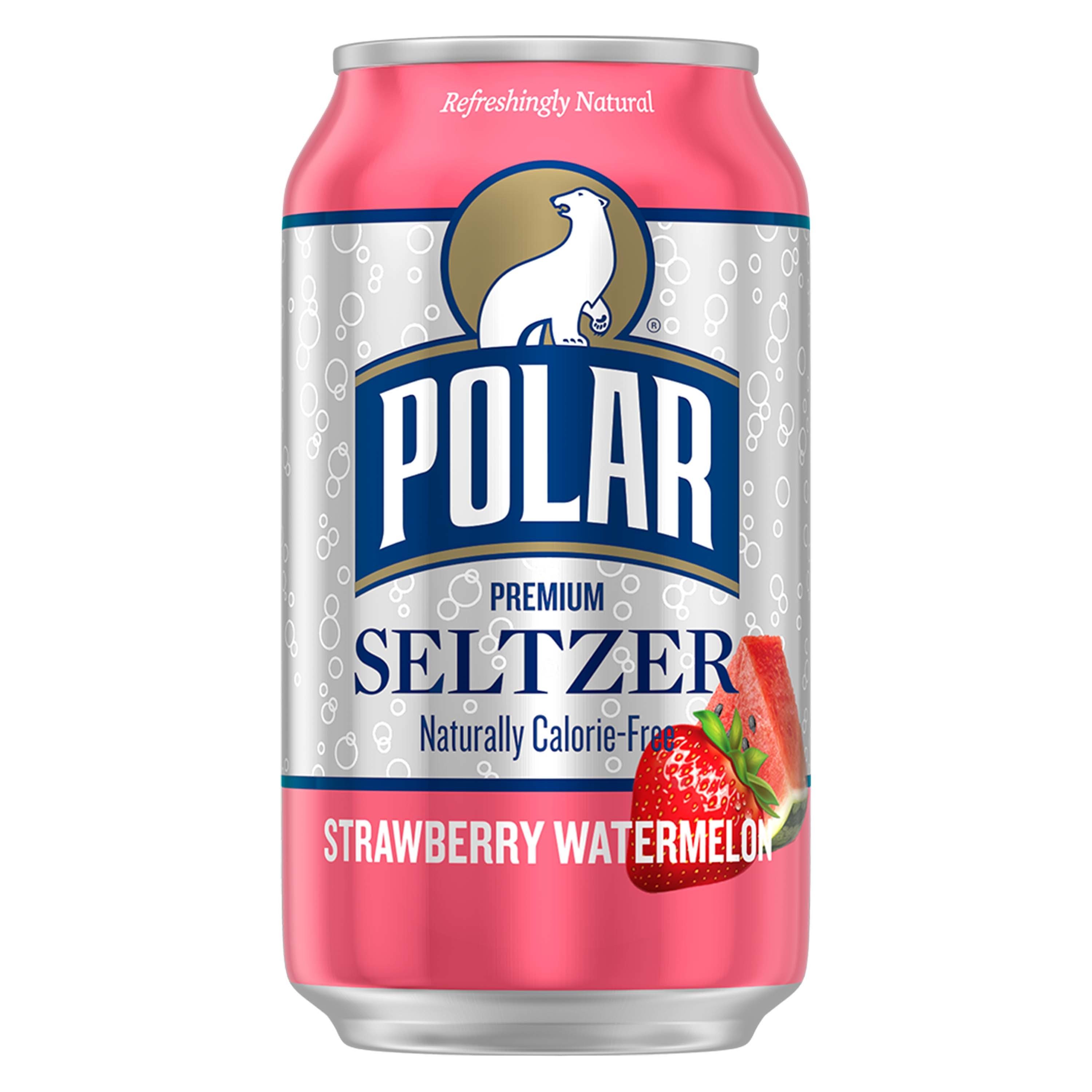 POLAR SELTZER STRAWBERRY 12OZ