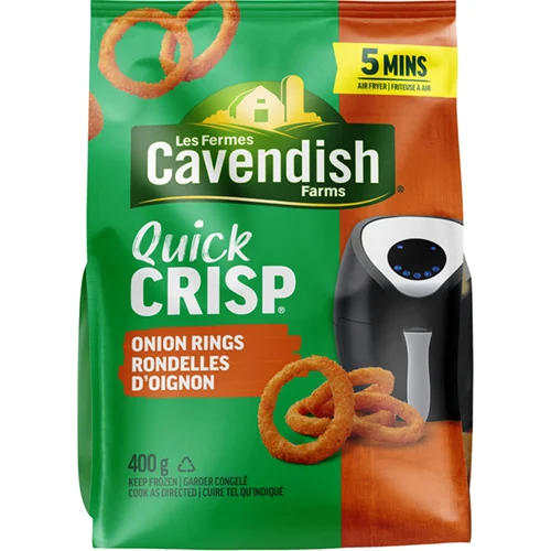 CAVENDISH QUICK CRISP ONION RING 400G