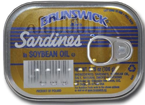 BRUNSWICK SARDINES IN OIL 106GM
