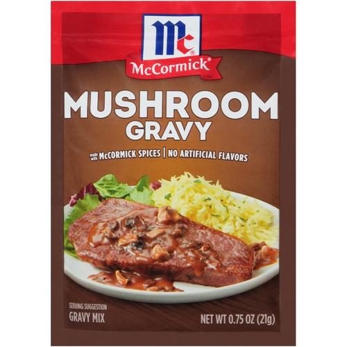 MCCORMICK MUSHROOM GRAVY MIX 0.75OZ