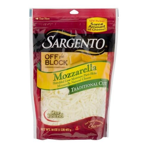 SARGENTO OTB SHRD PRT-SKIM MOZZ 16 OZ