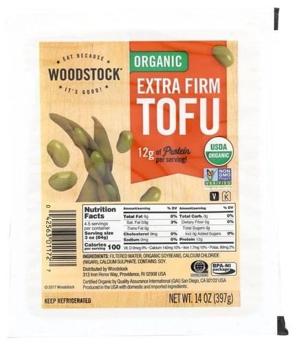 WOODSTOCK EXTRA FIRM TOFU 14OZ