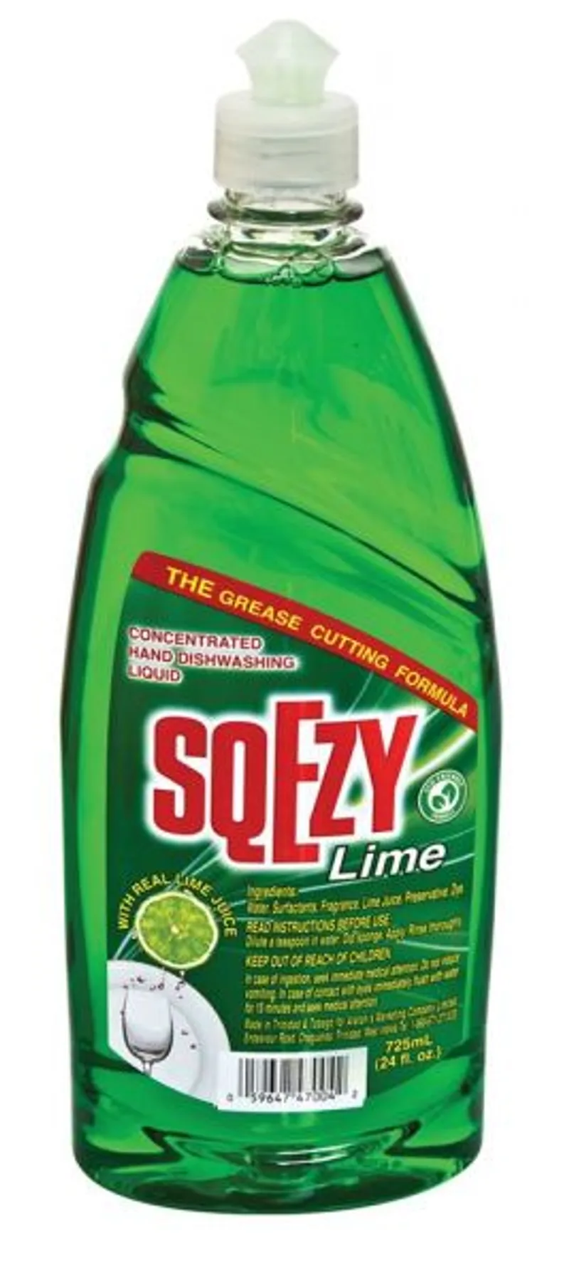 SQEZY LIME DISH WASHING LIQUID L725ML