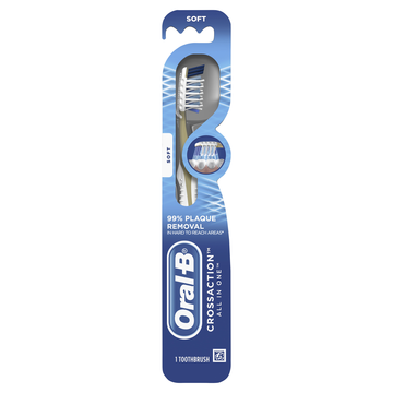 ORAL B CROSS ACTION TOOTHBRUSH SOFT